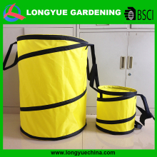 Harmless folding handled fabric toy storage bag