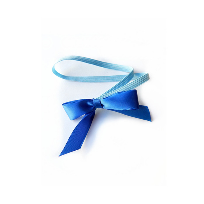 Ribbon Bow With Flat Elastic