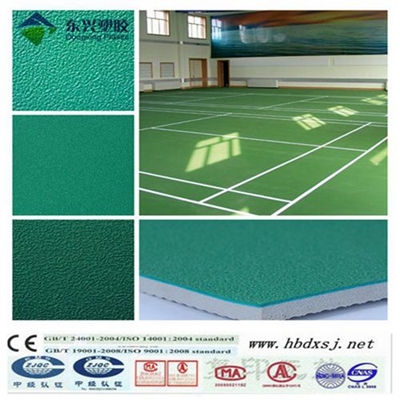 abrasive resistant indoor badminton court floor