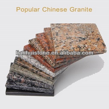 different types of granite tiles