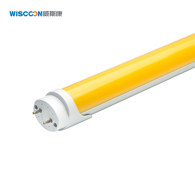 TUV/CE/ISO9001Yellow Red Pink LED tube