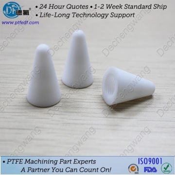 High performance ptfe teflon cone component