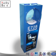 acrylic shelf mobile phone display cabinet/telephone display