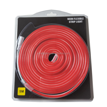 Hot Sale PVC Neon Flexible Strip Light 5m/Set Smart Kits with Plastic Package