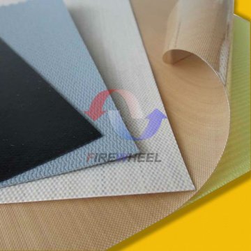 FG105PA PTFE Coated fibergalss cloth with Back Adhesive