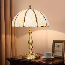 JYLIGHTIGN Metal Cloud Stone Crystal Table Lamp