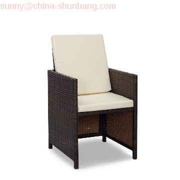 Rattan Garden Furniture,9 pcs Rattan K/D Dining set/HB21.0395