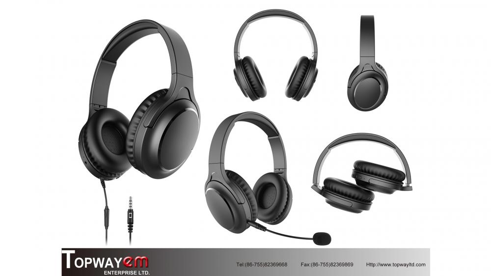 Fone de ouvido sem fio Wireless Headphones