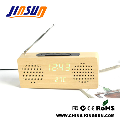 Radio FM avec réveil LED