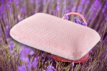 pressure relief comfortable non-toxic high density memory foam napping pillow