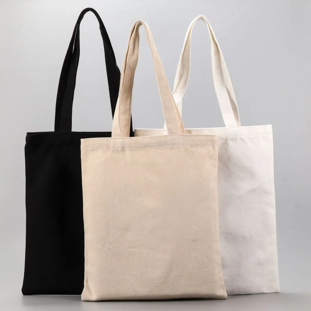 Plain Cotton Tote Bag, Cotton Gusset Tote Bag with Company Logo Printing Cheap Wholesale Calico Tote Promotional Gift Bags