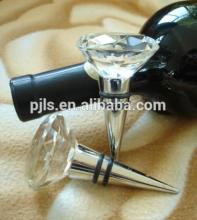 crystal wine stopper, crystal wine cork, bottle stopper