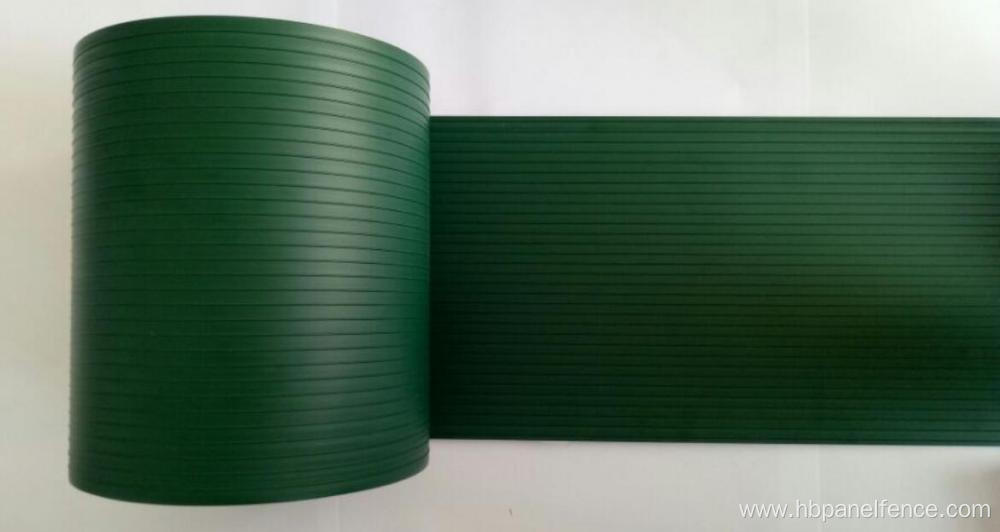 PVC Privacy Slat Fence