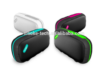 2016 new portable design Rubberized ABS material mini waterproof portable bluetooth speaker with remote shutter