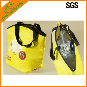 Custom recycle non woven cooler shopping bag