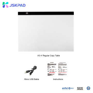 JSKPAD Stepless Dimmable LED A3 Size Tracing Pad