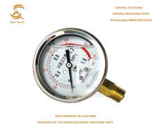 High quality stainless steel vibration-proof pressure gauge