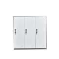 3 Door Closet Wardrobe Storage File Cabinet