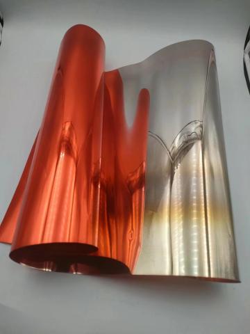 Metallized PVC Laser Film for Fireproof