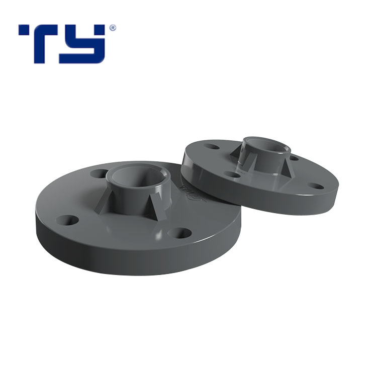 Manufacturer PVC UPVC PN16 Rubber Joint Plastic Pipe Fittings Commercial Flange For Industry Use