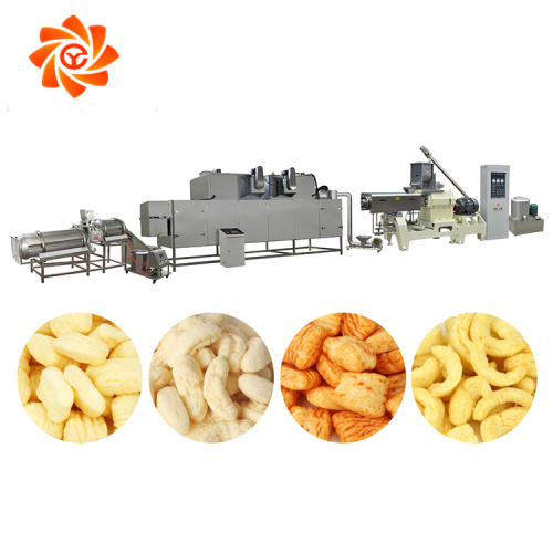 Leisure food corn puff ball snack production line