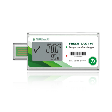 LCD Single Use Temperature Data Recorder with Screen