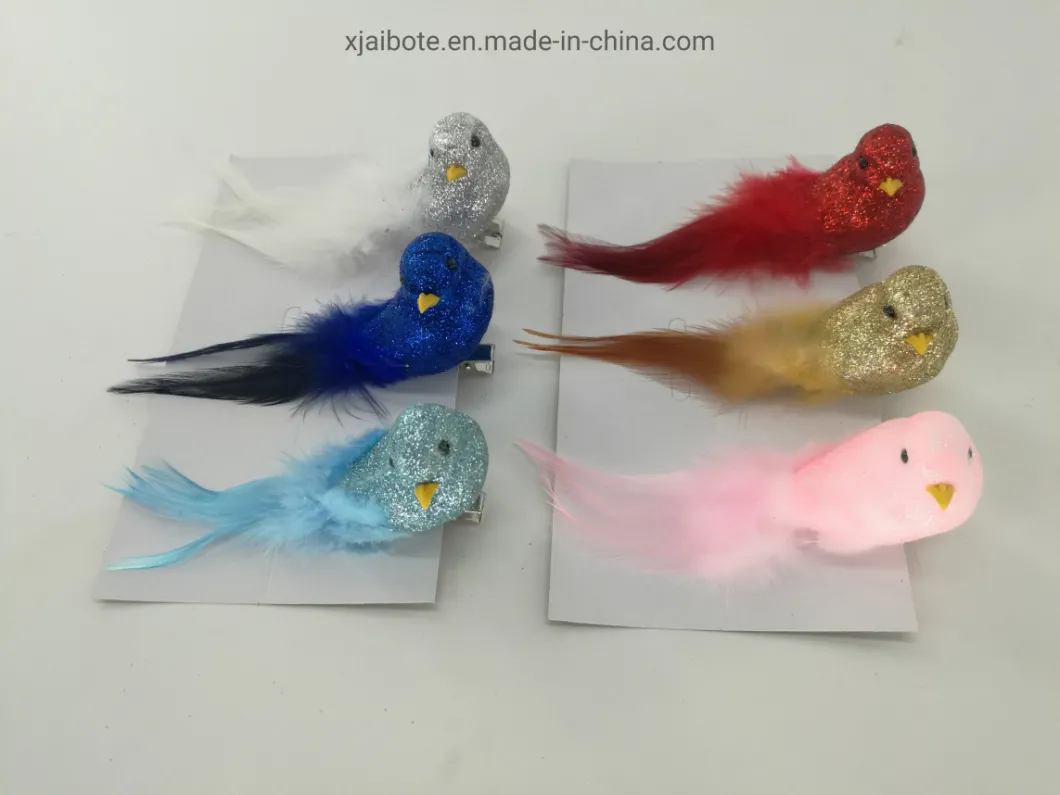 Bird Shaped Hanging Christmas Ornaments