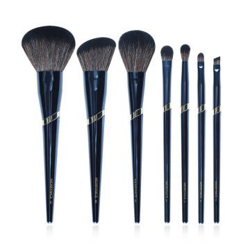 Oem new arrival private label blue 7Pcs makeup brush set high quality