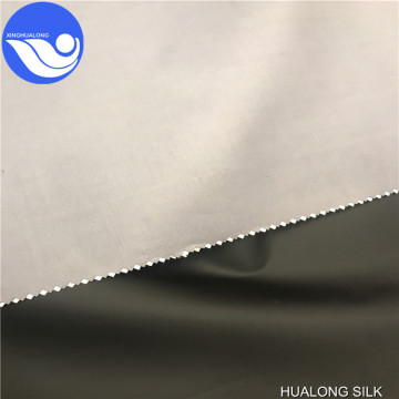 100% polyester taft zilver gecoat