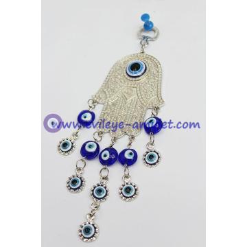 Lucky Hamsa Hand Wall Hanging Home Blessing Evil Eye