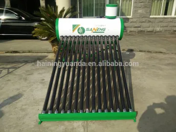 Unpressurized vacuum tube solar water heater,Solar geyser