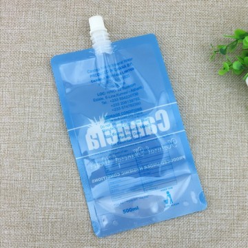 reusable laminated material spout pouch