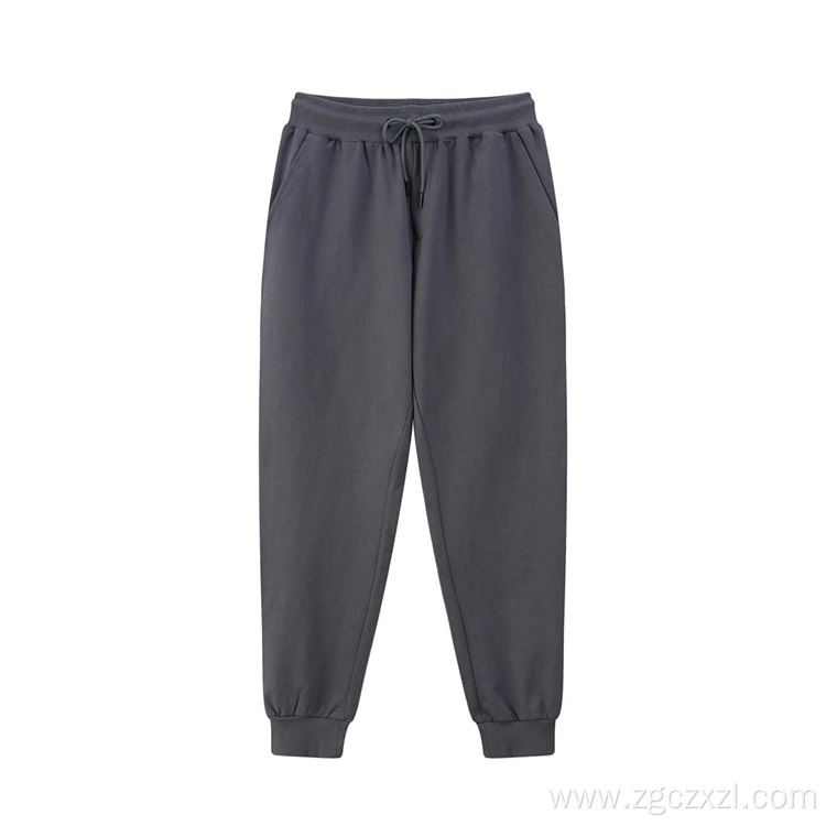 Spring pure cotton loose men's sports pants