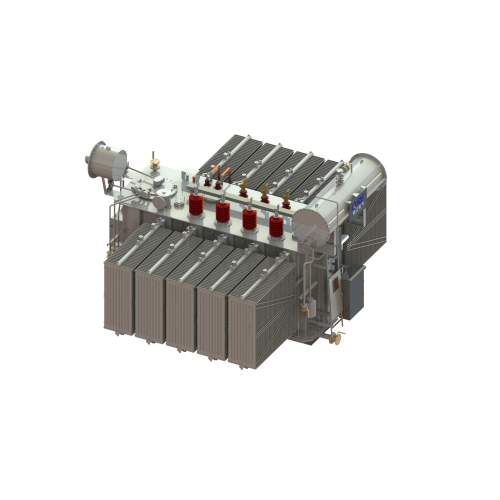 Transformador de energia trifásico de 2 enrolamentos 5000kVA 33kV com OCTC