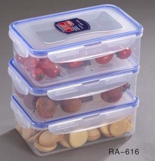 Plastic food grade container set