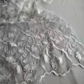 Ausgefallene Polyester-3D-Stickerei für Damenkleid
