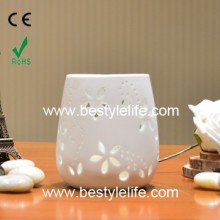 Decorative moroccan porcelain tealight candle lantern