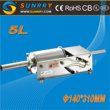 Factory direct supply manual tre spade knot sausage stuffer clipping machine