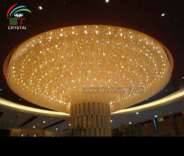 restaurant lobby crystal light, restaurant ceiling light