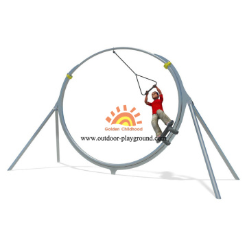 Steel Dynamic Sliding Round Playground Playground Equipment