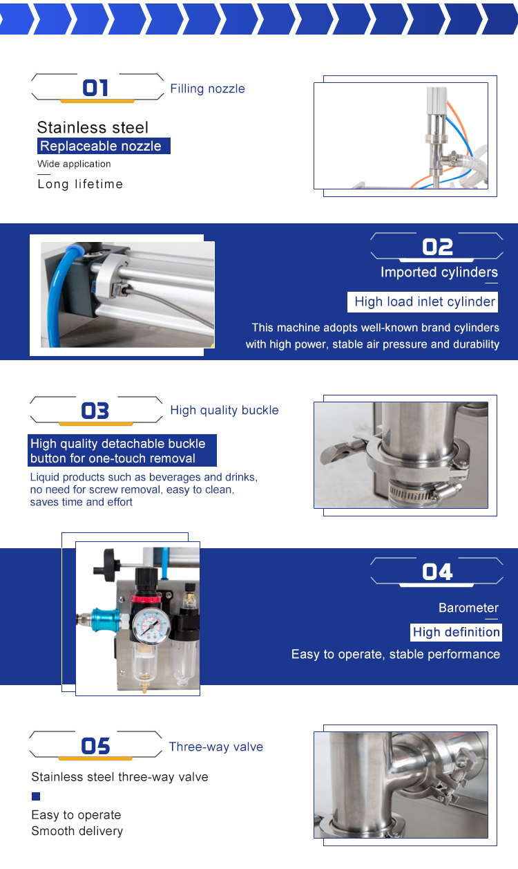 Single head liquid filling machine liquid filling machine semi automatic