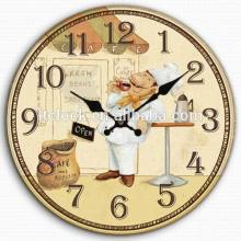 kitching Decorative Wood Clock MDF Large Wall Clock