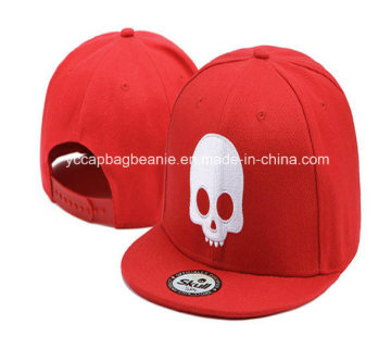 100%Wool Fitted Flat Visor Snapback Cap