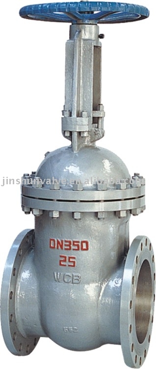 stainless steel flanged gate valve(cast steel flanged gate valve)