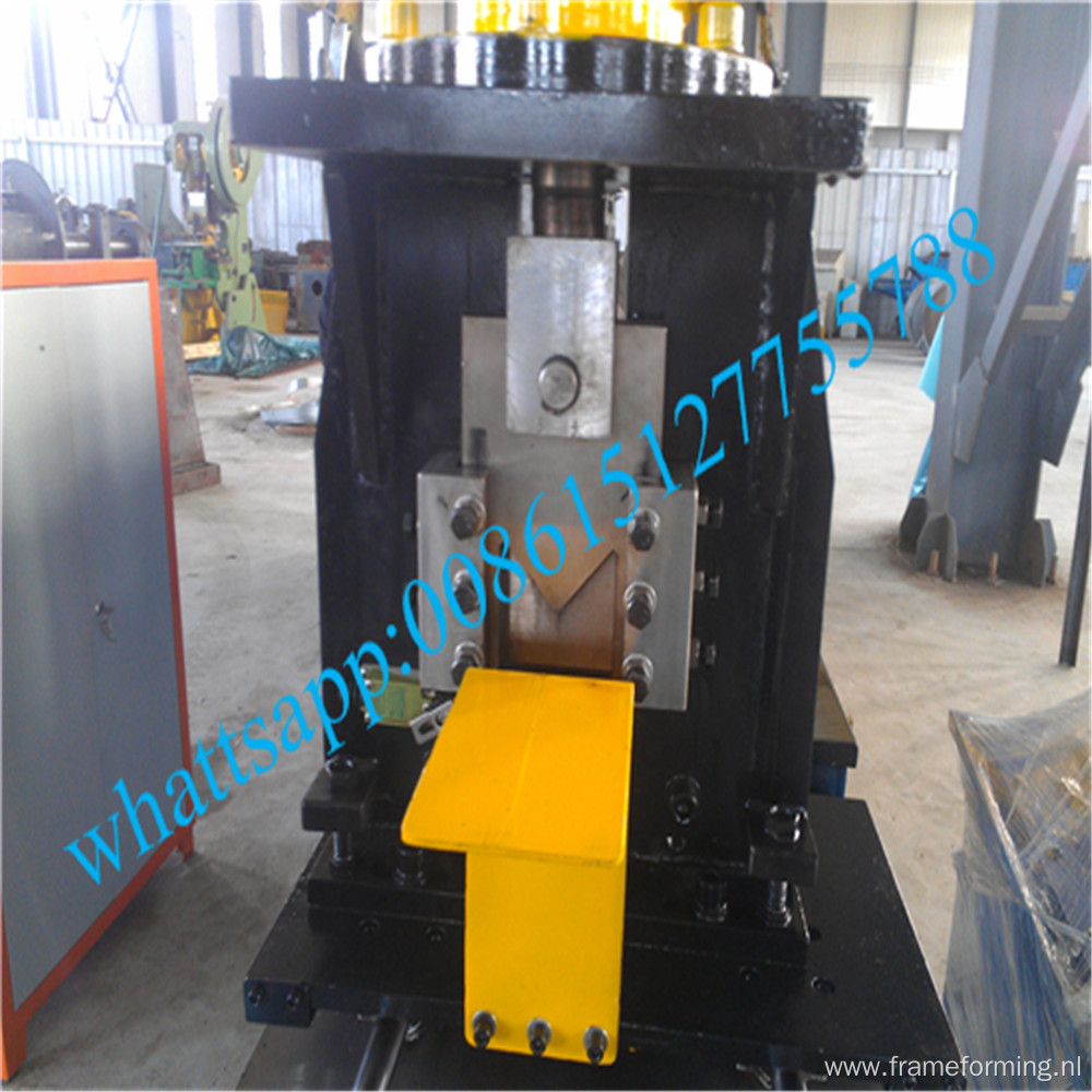 Light steel keel wall channel roll forming machine