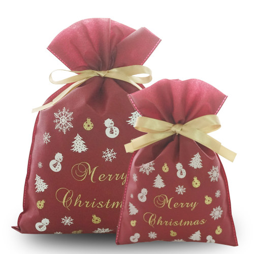 Μη υφασμένο υλικό Χριστουγεννιάτικη Χριστουγεννιάτικη Χριστουγεννιάτικη τσάντα Goodies