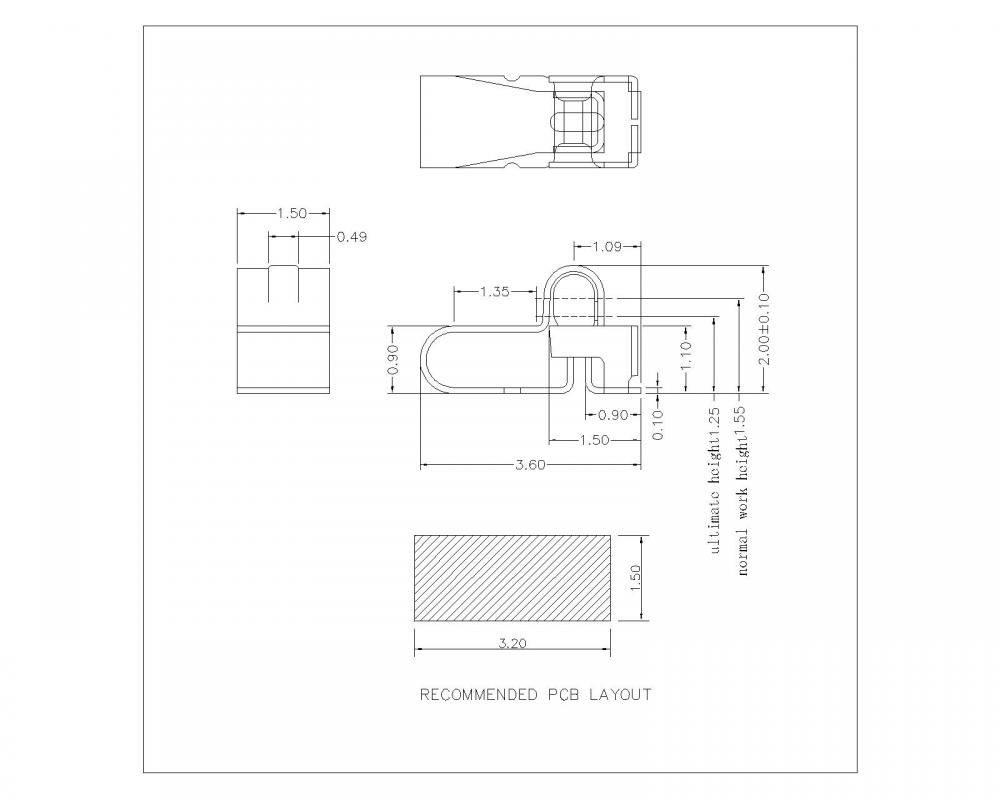 SF-036-XX-19 Spring Finger L 3,6 mm