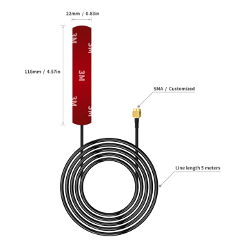 3G -Antenne mit CRC9 -Stecker für Huawei -Modem