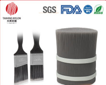 PBT flagged filament for paintbrush