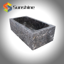 Brown Marble Rectangle Bathtubs